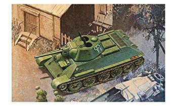 ドラゴン 1/35 ソビエト軍 T-34/76 1942年型 六角砲塔 ソフトエッジタイプ プラモデル DR6424（中古品）