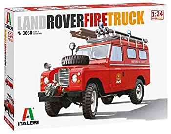 イタレリ 1/24 ランドローバー ファイアートラック プラスチックモデルキット IT3660（中古品）