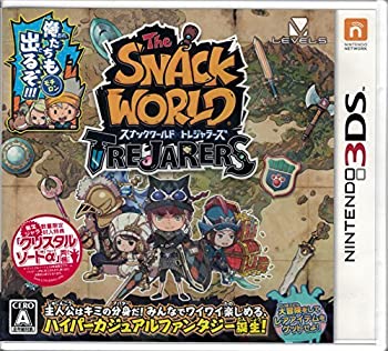 3DS スナックワールド トレジャラーズ（中古品）