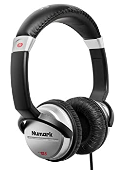 Numark 軽量 DJヘッドホン 40mmドライバー搭載 調整可能イヤーカップ HF125 MK2（中古品）