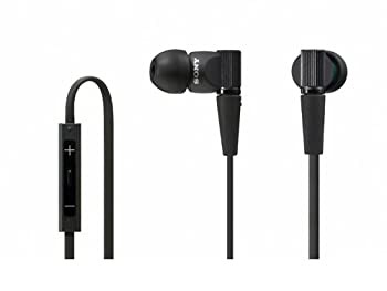 SONY カナル型イヤホン iPhone/iPod/iPad対応リモコン・マイク付 ブラック MDR-XB21IP/B（中古品）の通販は