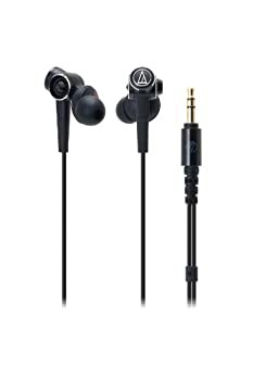 audio-technica SOLID BASS カナル型イヤホン ブラック ATH-CKS1000（中古品）の通販は
