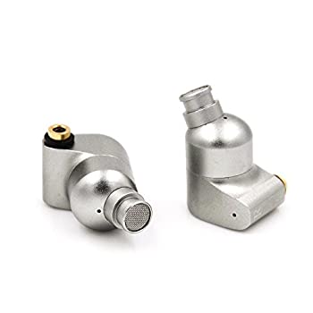 RAY Audio R02　イヤホン　ダブルダイナミック　高音質　カナル型　着脱式ケーブルと快適なワイヤーフィット　　シルバー（中古品）