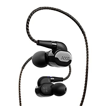 AKG N5005 イヤホン Bluetooth対応/カナル型/ハイレゾ対応/ケーブル着脱式 ピアノブラック AKGN5005BLKJP（中古品）