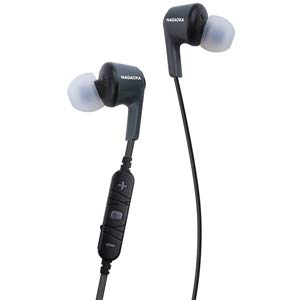 ナガオカ イヤホン・ヘッドホン BT807GBK グレーブラック（中古品）