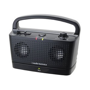 audio-technica SOUND ASSIST デジタルワイヤレスステレオスピーカーシステム ブラック AT-SP767TV BK（中古品）