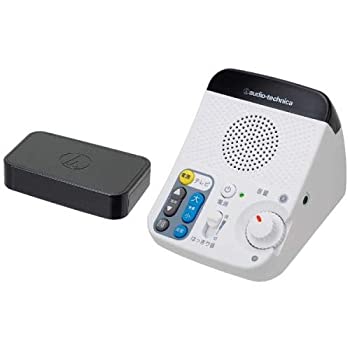 オーディオテクニカ SOUND ASSIST コードレススピーカーシステム/手元スピーカー/テレビリモコン機能付 AT-SP450TV（中古品）