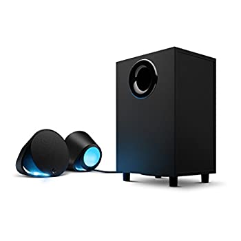 Logicool G ゲーミング スピーカー G560 ブラック PC スピーカー 4台接続 LIGHTSYNC RGB（中古品）