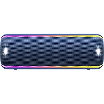 ソニー SONY ワイヤレスポータブルスピーカー SRS-XB32 : 防水 / 防塵 / 防錆 / Bluetooth / 重低音モデル 最大24時間連続再生 2019年モデル（中古品）