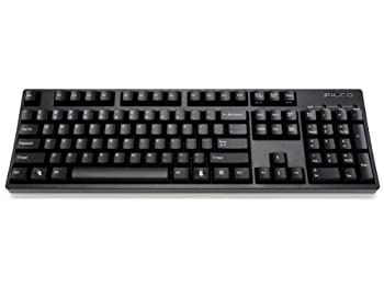 FILCO Majestouch2 104フルキー青軸US配列 USB&PS2両対応 Nキーロールオーバー対応 独Cherry青軸採用メカニカルキーボード ブラック FKBN104MC/E（中古品）