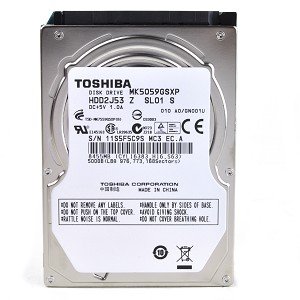 HDD 2.5インチ　SATA　500GB　MK5059GSXP（中古品）