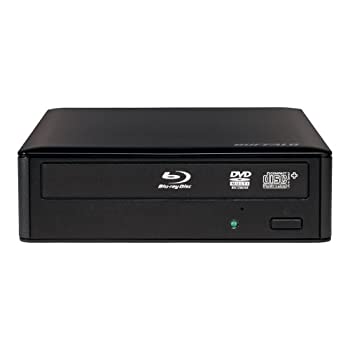 BUFFALO BDXL対応 USB3.0用 外付けブルーレイドライブ BRXL-16U3（中古品）