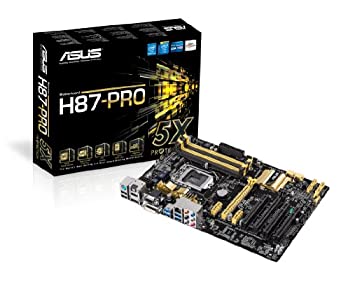 ASUSTeK Intel H87チップセット搭載マザーボード H87-PRO 【ATX】（中古品）