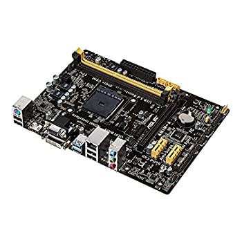 ASUSTeK AMD AM1搭載 マザーボード AM1 Athlon Sempron対応 AM1M-A 【MATX】（中古品）