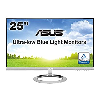 ASUS 25型フルHDディスプレイ ( AH-IPS / 広視野角178° /ブルーライト低減 / スリムベゼル / HDMI×2 D-sub×1 / スピーカー内蔵  MX259H（中古品）