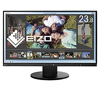 EIZO FlexScan 23.8インチ カラー液晶モニター ( 1920×1080 / IPSパネル / 5ms / ノングレア/ ブラック ) EV2450-BKR（中古品）