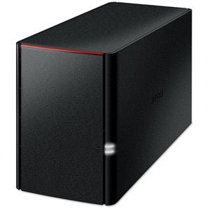 BUFFALO リンクステーション for SOHO RAID機能搭載 高信頼HDD WD Red採用 ネットワークHDD(NAS) 2TB LS220DN0202B（中古品）の通販は 36,973円