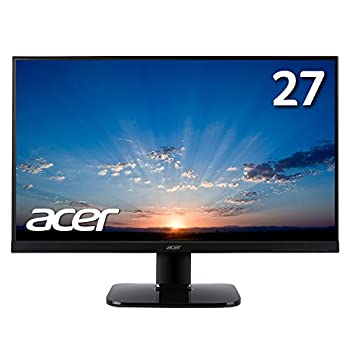Acer モニター ディスプレイ KA270HAbmidx 27インチ/フレームレス/VA/HDMI端子対応/スピーカー内蔵/ブルーライト軽減（中古品）
