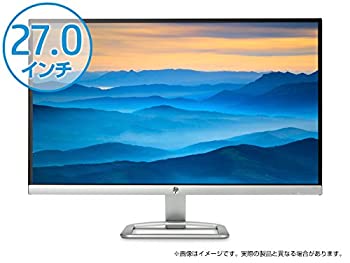 HP 27erモニター (27インチワイド/フルHD/IPS/非光沢)