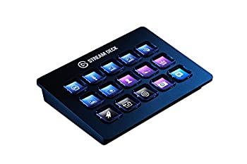 Elgato Stream Deck カスタム可能な 15個のLCDキー付き ライブコンテンツ作成コントローラ ()（中古品）