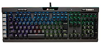 Corsair K95 RGB PLATINUM MX Speed 日本語ゲーミングキーボード [Cherry MX Speedキースイッチ採用] KB390 CH-9127014-JP（中古品）