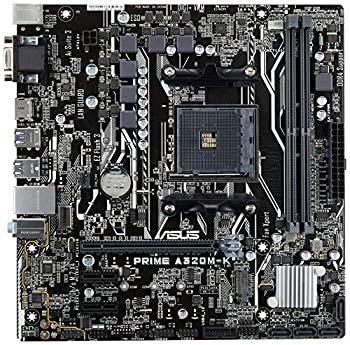 ASUS AMD A320搭載 マザーボード  Socket AM4対応 PRIME A320M-K【microATX】（中古品）の通販はその他パソコン・PC周辺機器