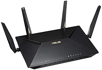 ASUS オフィス向け WiFi 無線LAN ルーター BRT-AC828 11ac デュアルバンド AC2600 1734+800Mbps 最大80台 4LDK 3階建 iPhone XS 対応（中古品）の通販は