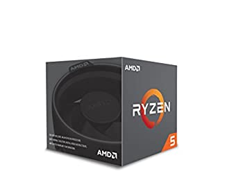 AMD CPU Ryzen 5 2600 with Wraith Stealth cooler YD2600BBAFBOX（中古品）