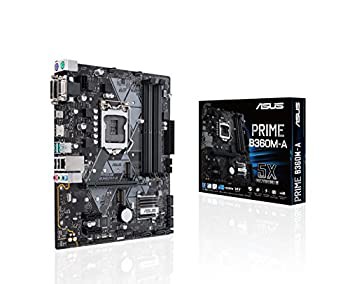 ASUS Intel B360 搭載 LGA1151 対応 マザーボード PRIME B360M-A 【MicroATX】（中古品）の通販は