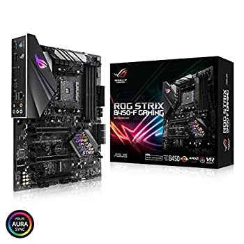 ASUS AMD B450 搭載 AM4 対応 マザーボード ROG STRIX B450-F GAMING 【ATX】（中古品）の通販は 12,558円