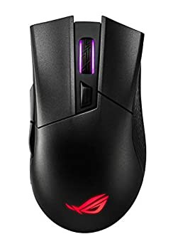 ASUS Aura Sync対応 スイッチ換装 可能 FPS用 ゲーミング ワイヤレス マウス P702 ROG Gladius II  Wireless（中古品）｜au PAY マーケット