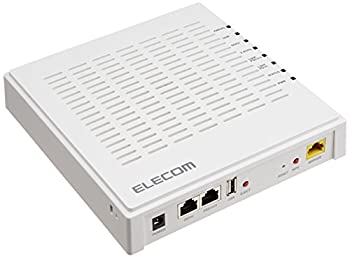 エレコム 法人向け 無線アクセスポイント 867+300Mbps 11ac PoEパススルー機能搭載 WAB-S1167-PS（中古品）