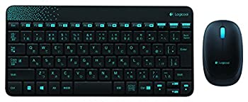 LOGICOOL ワイヤレスコンボ mk240 ブラック MK240BK（中古品）