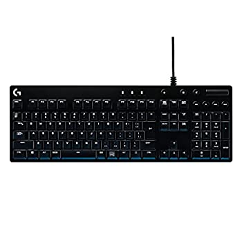 LOGICOOL ロジクール G610 バックライト搭載 メカニカルゲーミングキーボード(茶軸) Orion Brown バックライト搭載（中古品）