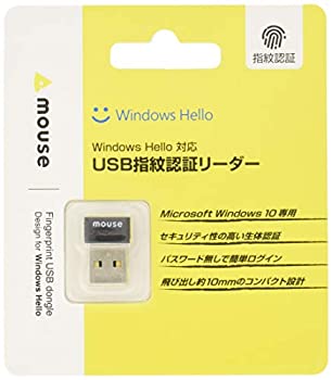 mouse USB指紋認証リーダー Windows Hello 機能対応 FP01（中古品）の通販は