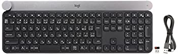 Logicool ロジクール KX1000s bluetooth ワイヤレスキーボード CRAFT マルチデバイス Windows Mac対応 Adobe CC対応  FLOW機能対応（中古品）