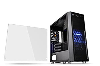 Thermaltake Versa H26 Black /w casefan ミドルタワー型PCケース [ブラックモデル] CS7070 CA-1J5-00M1WN-01（中古品）の通販は 7,409円