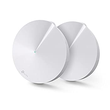 TP-Link WiFi 無線LAN ルーター トレンドマイクロ セキュリティ デュアルバンド AC1300 3年間 2ユニットセット メッシュ Wi-Fi システム Deco M5（中古品）