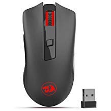 Redragon M652 ゲーミングマウス ワイヤレス 無線 遅延無し2400DPI 5段階DPI（中古品）