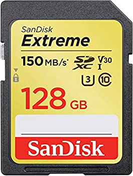 SanDisk 128GB Extreme UHS-I SDXC SDSDXV5-128G サンディスク 海外パッケージ品（中古品）