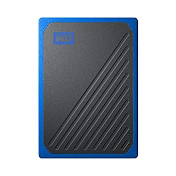 WD SSD 外付 ポータブル 500GB My Passport Go ブルー WDBMCG5000ABT-WESN USB3.0 / 【PlayStation4 メーカー動作確認済】(中古品)の通販は