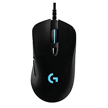 Logicool ロジクール ゲーミングマウス G403h ブラック HERO 16K センサー エルゴノミクス RGB 6個プログラムボタン（中古品）の通販は