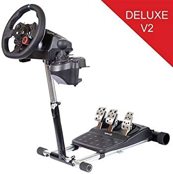 ホイールスタンドプロ ロジテック G29 G920 G25 G27 Racing Wheel - DELUXE  (ステアリングコントローラー別売)（中古品）｜au PAY マーケット