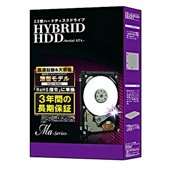 東芝 2.5インチHDD SSD搭載型ハイブリッドドライブ MQ01ABD100HBOX（中古品）