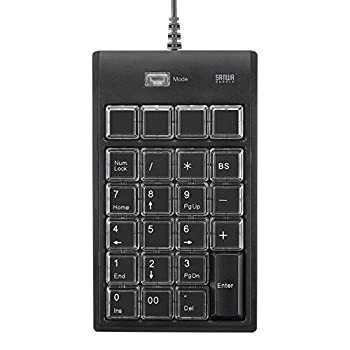 サンワサプライ プログラマブルテンキー NT-19UH2BKN（中古品）の通販は 9,198円