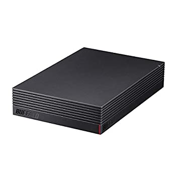 バッファロー HD-NRLD3.0U3-BA 3TB 外付けハードディスクドライブ スタンダードモデル ブラック（中古品）