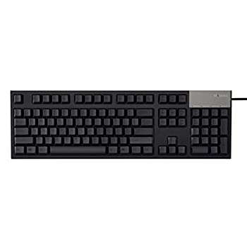 東プレ R2-USV-BK REALFORCE R2 英語 フルキーボード（104配列 標準機）：黒 変荷重（中古品）