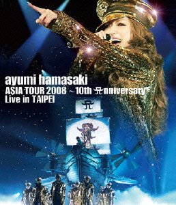 ayumi hamasaki ASIA TOUR 2008 〜10th A(ロゴ)nniversary〜 Live in TAIPEI [Blu-ray]（中古品）