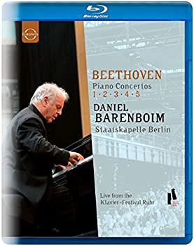 Daniel Barenboim - Beethoven Piano Concertos 1-5 [Blu-ray]（中古品）の通販は