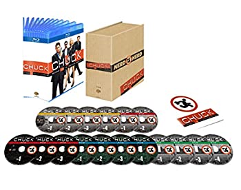 CHUCK/チャック ブルーレイコンプリート・シリーズ (17枚組) [Blu-ray]（中古品）の通販は